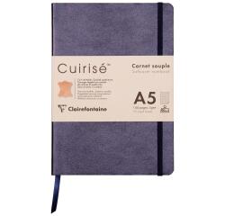 Cuirisé Notaboekje A5, 72 blad - Petrolium