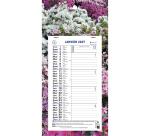 Calendrier mensuel Nature avec feuillets détachables 15,5 x 28,5 cm sur plaque imprimée 19 x 41 cm 2027 - Visuel aléatoire