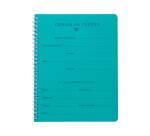 Texteintegrierte Bindung 8000 POLYPRO 17x22 cm 124 Seiten große Kästchen 90 g - Sortiert