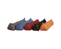 Trousse en cuir Age Bag trapèze 21x5x5 cm - Assortis