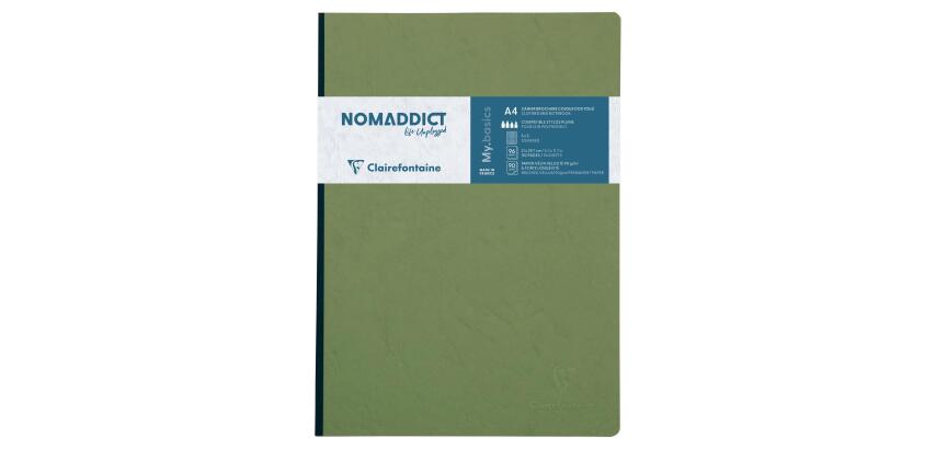 Cahier brochure Age Bag A4 192 pages petits carreaux