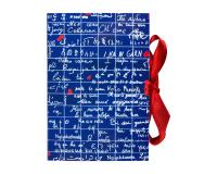 Le Mur des Je t'aime, Set de correspondance 15,5x10 cm contenant 10 cartes doubles 8,25x12,8 cm et 10 enveloppes Pollen 9x14 cm Rouge corail