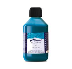 H Dupont classique 250ml, Seidenmalfarbe, Cyanblau - Cyan