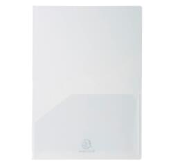 Sachet de 10 chemises double poche polypropylène souple 2/10e - A4 ou A3