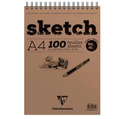 <em>Skizzenblock SKETCH, A4, 100 Blatt</em>