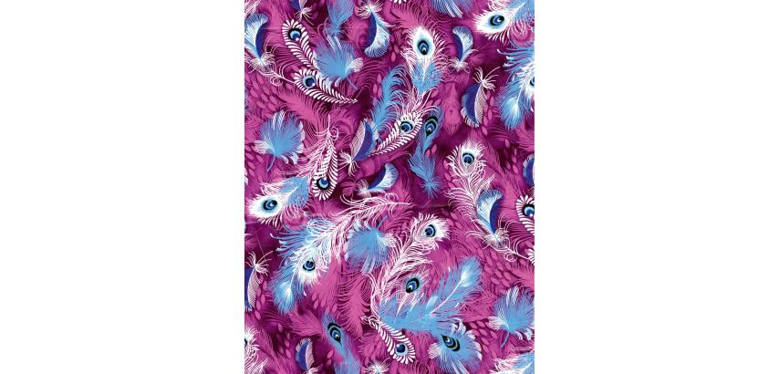 577 - Pochette 20 feuilles Décopatch - Violet
