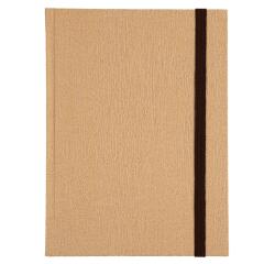 Nature Notebook 220x170, 192 lined pages - Beige