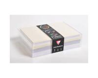 Coffret Pollen de 40 enveloppes 114x162mm + 40 cartes 110x155mm - Assortiment Mariage