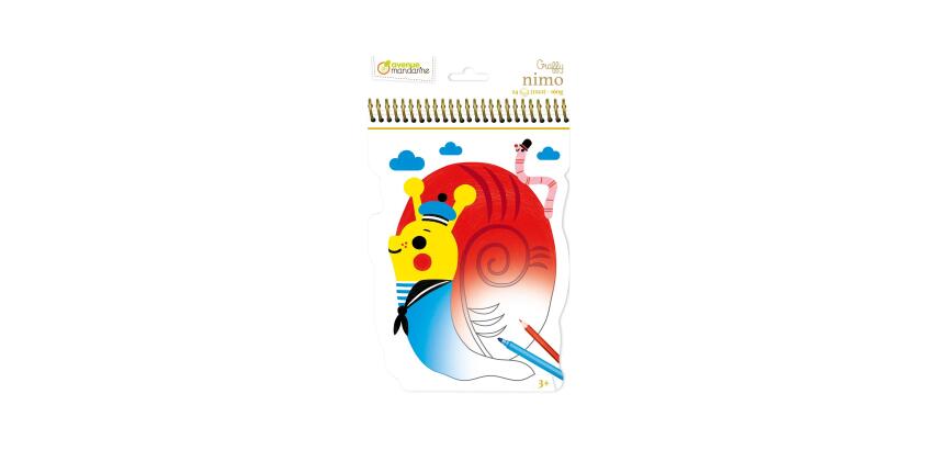 Graffy Nimo, Snail - Multicolour