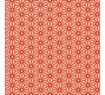 Kraft brut 70g, rl 50x0,70m Losanges rge - Rouge