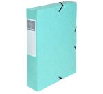 Klasseerdoos Exabox Rug 60mm glanskarton Aquarel - A4 - Geassorteerd