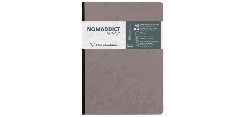 Age Bag carnet brochure A5 192 pages DOT - Gris