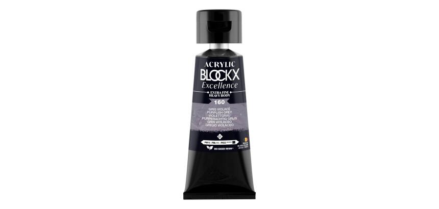 Peinture acrylique extra-fine fine tube 75ml - Gris violacé