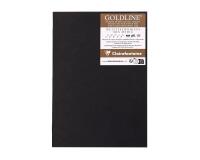 Goldline carnet piqué 20F A5 140g - Noir