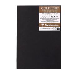 Goldline carnet piqué 20F A5 140g - Noir