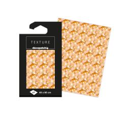 Papier Texture Décopatch n°819 - 1 blad 40x60cm. - Oranje