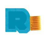 Rhodiarama porte-stylo autoadhésif 4x3 cm pour blocs carnets et agendas - Turquoise