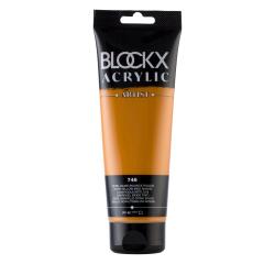 Feine Acrylfarbe, Acrylic Artist, Tube 250ml - Ockergelb (rötlich)