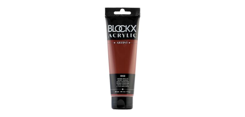 Feine Acrylfarbe, Acrylic Artist, Tube 120ml - Siena gebrannt|