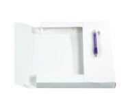 Boite de classement Dos 25mm polypropylène opaque 7/10e Krea Cover - A4 - Blanc