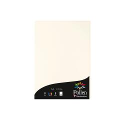 BLANC NATUREL, Etui de 50 feuilles Pollen 210x297mm 120g/m2 - Blanc naturel