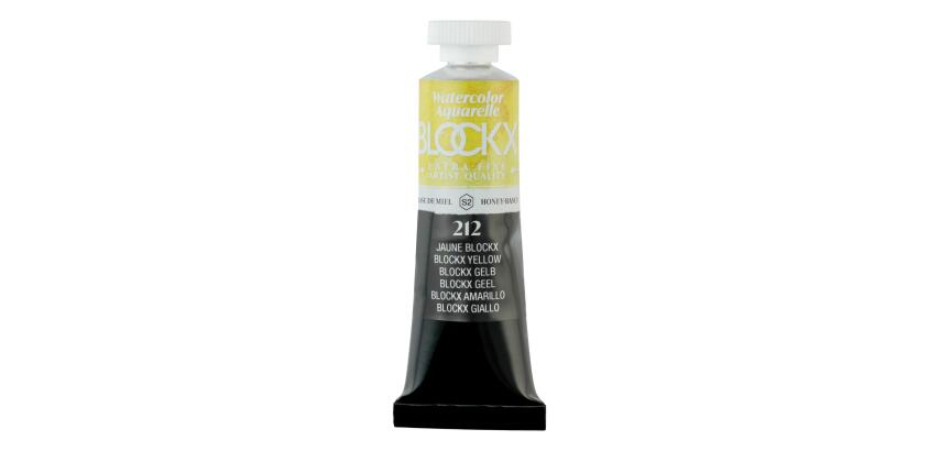 Aquarellfarbe, Blockx Gelb - Tube 15ml - Blockx Gelb