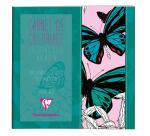 COLORIAGE, Carnet de 36 pages 120g/m² au format 20x20cm - Papillons