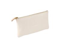 Flying Spirit trousse en cuir Plate 22x11cm - Blanc