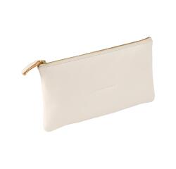 Flying Spirit trousse en cuir Plate 22x11cm - Blanc