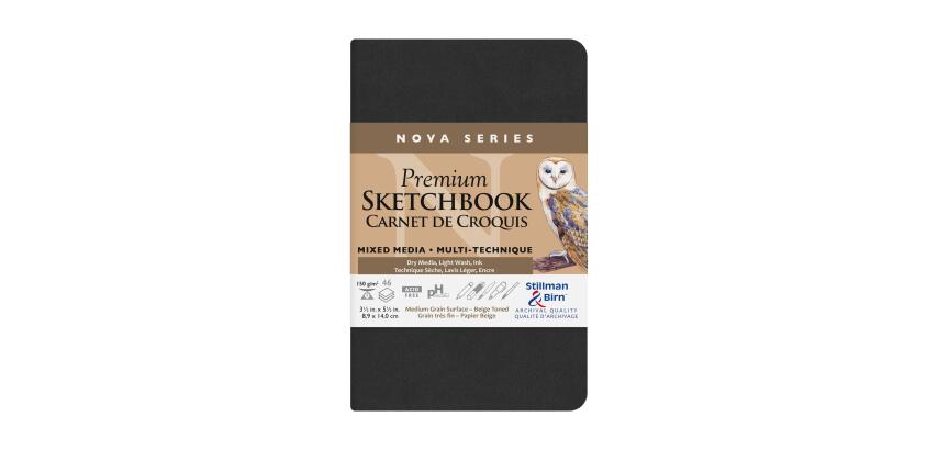 Nova Series carnet souple 46F 8,9x14cm 150g - Beige