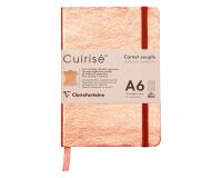 CUIRISÉ Carnet souple A6, 144 pages unies - Cuivre