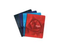Cahier brochure souple dos toilé 7000 17x22 cm 192 pages petits carreaux 70 g - Assortis