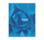 Notizbuch mit festem Umschlag 7000 17x22 cm 192 Seiten kleine Karos 70 g - Sortiert