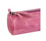 TIE&DYE Trousse ronde Ø5,5x22 cm, rose violine - Rose violine