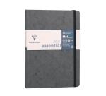 My.Essential Age Bag carnet brochure cousu dos carré à pages numérotées A5 192 pages petits carreaux papier ivoire 90g - Gris