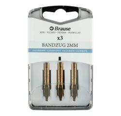 Schachtel mit 3 Bandzugfedern
