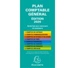 Plan comptable général avec couverture plastique 17,5x9cm