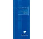 Carnet de bord enseignant piqué 8,5x20cm 32 pages Couleur aléatoire - Assortis