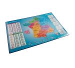 Sous-main rigide PVC France - 37,5 x 57,5cm - Visuel