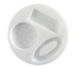 Cernit moule en silicone Biscuits - Blanc