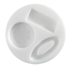 Cernit moule en silicone Biscuits - Blanc