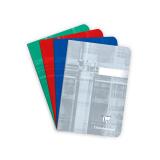 Carnet piqué 10,5x14,8cm 96 pages petits carreaux - Assortis