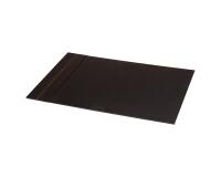 Rhodiarama sous-main rigide simili cuir italien 60x40 cm - Noir