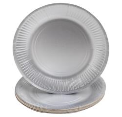 Platos de cartón sin plástico - Ø 23 cm - Festivo