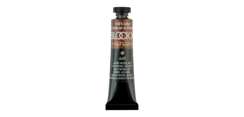 Peinture à l'huile extra-fine tube 20ml - Jaune nickel azo