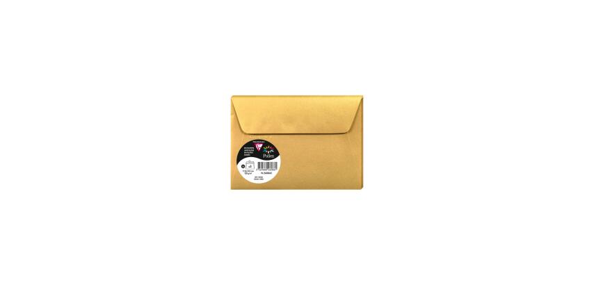 Paket mit 5 Pollen-Umschlägen 114x162mm 120g/m2 - Gold