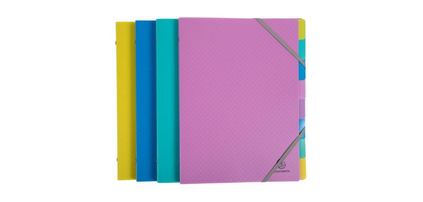 Clasificadores con 3 solapas Forever ® Young - Tamaño: 25x32 cm A4 Colores surtidos