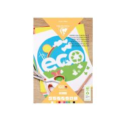 Block mit 100 Blatt farbigem Tonpapier A4 80g - Sortierung