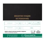 Registre 27x32cm - Registre unique du personnel (salariés et stagiaires) - 100 pages