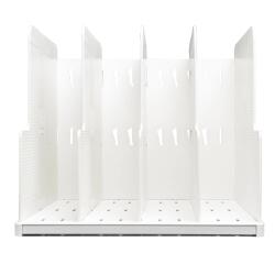 Classificatore verticale Modulo Top a 5 Divisori Skandi - Bianco
